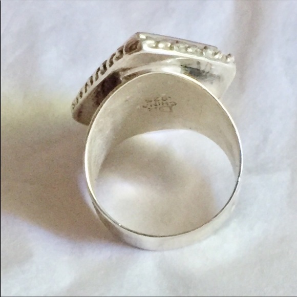 Jay King sterling silver chalcedony ring 7 - Picture 5 of 8